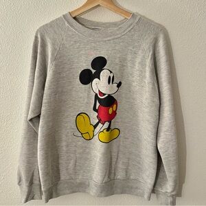 Vintage Mickey Mouse Sweatshirt, S/M